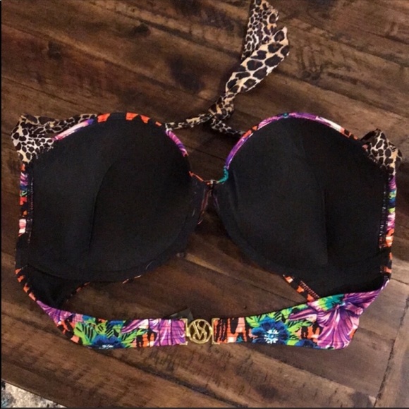 Victoria’s Secret Bombshell Exotic Leopard 🐆 Bikini Top - Picture 2 of 4